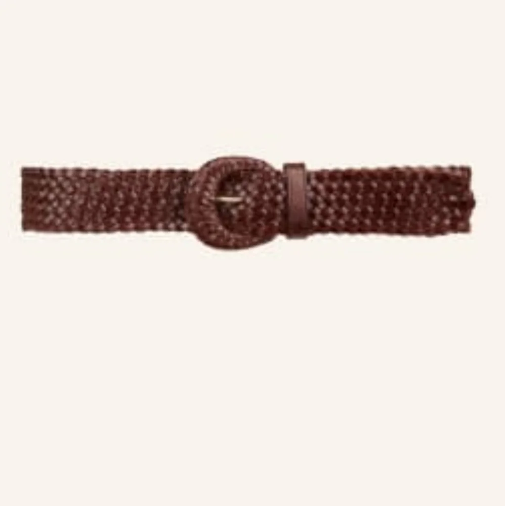 Lauren Ralph Lauren woven leather